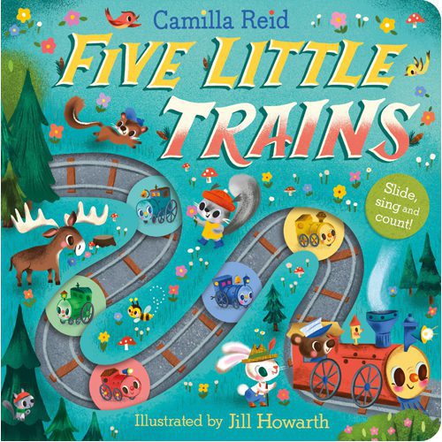 Five Little Trains - Paperback