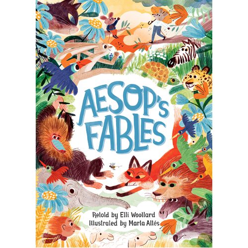 Aesop's Fables Retold by Elli Woollard - Paperback