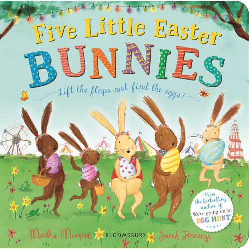 Five Little Easter Bunnies: A Lift-the-Flap Adventure - Paperback