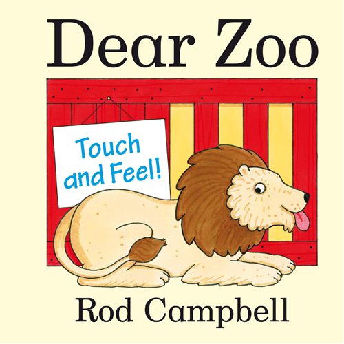 Dear Zoo Touch and Feel Book - Paperback