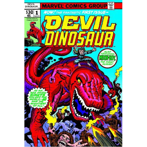 Devil Dinosaur by Jack Kirby - Hardback