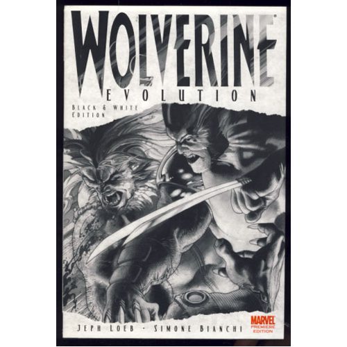 Wolverine: Evolution Black & White - Hardback