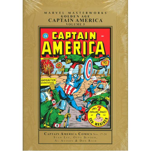 Marvel Masterworks: Golden Age Captain America - Volume 5 - Hardback