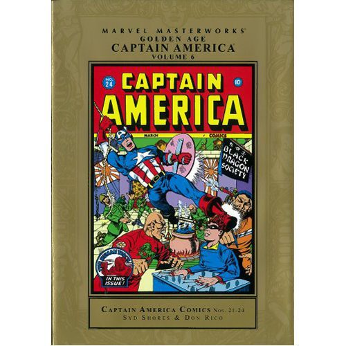 Marvel Masterworks: Golden Age Captain America - Volume 6 - Hardback