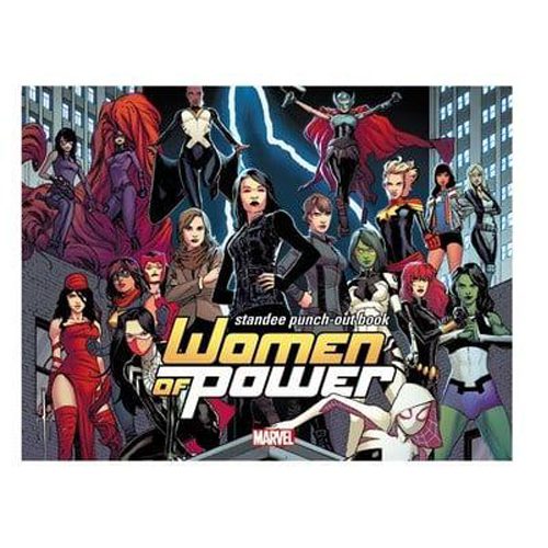 Heroes of Power: The Women of Marvel Standee Punch-Out Book - Hardback