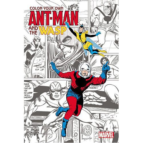 Color Your Own Ant-Man and the Wasp - Paperback