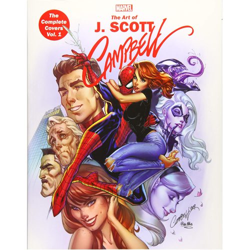 Marvel Monograph: The Art of J. Scott Campbell - The Complete Covers Vol. 1 - Paperback