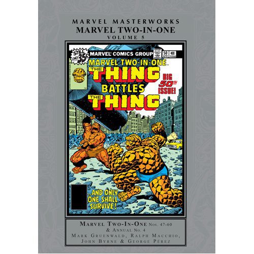 Marvel Masterworks: Marvel Two-In-One Vol. 5 - Hardback