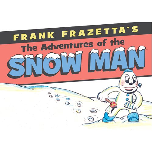 Frank Frazetta's Adventures of the Snowman - Hardback