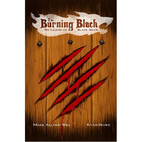 The Burning Black: Legend of Black Shuck - Paperback